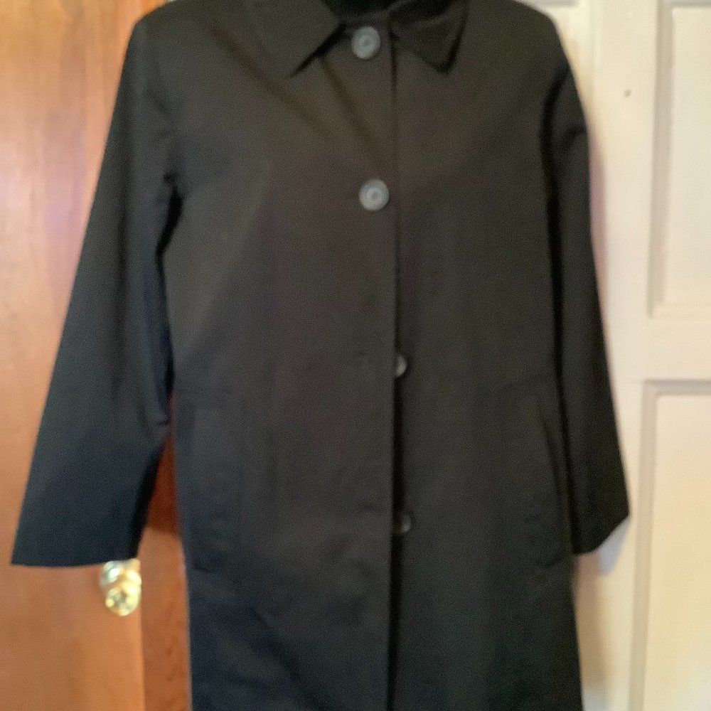 Portrait Ladies Raincoat Jacket